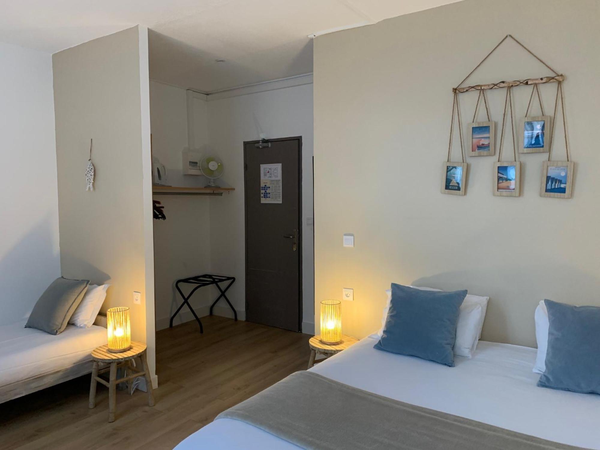 Logis Hotels - Hotel Et Restaurant L'Oceana Lanton Buitenkant foto