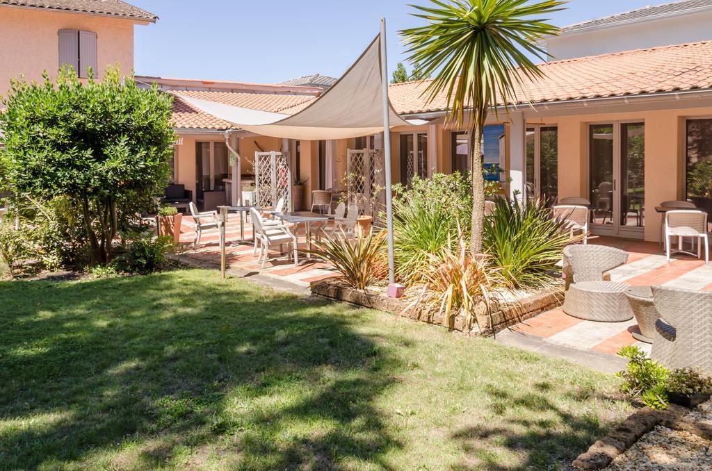 Logis Hotels - Hotel Et Restaurant L'Oceana Lanton Buitenkant foto